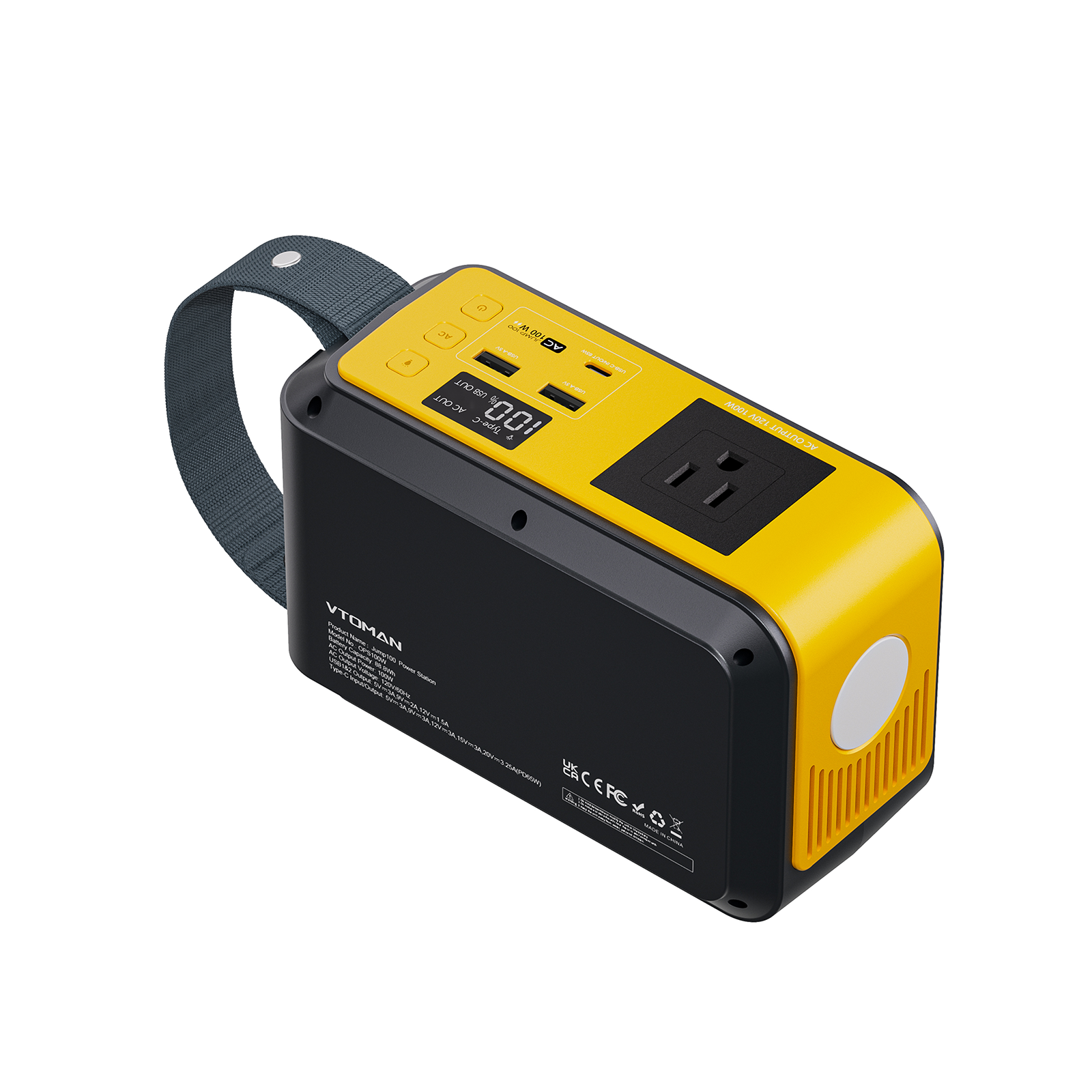 VTOMAN Jump 100 Portable Power Station