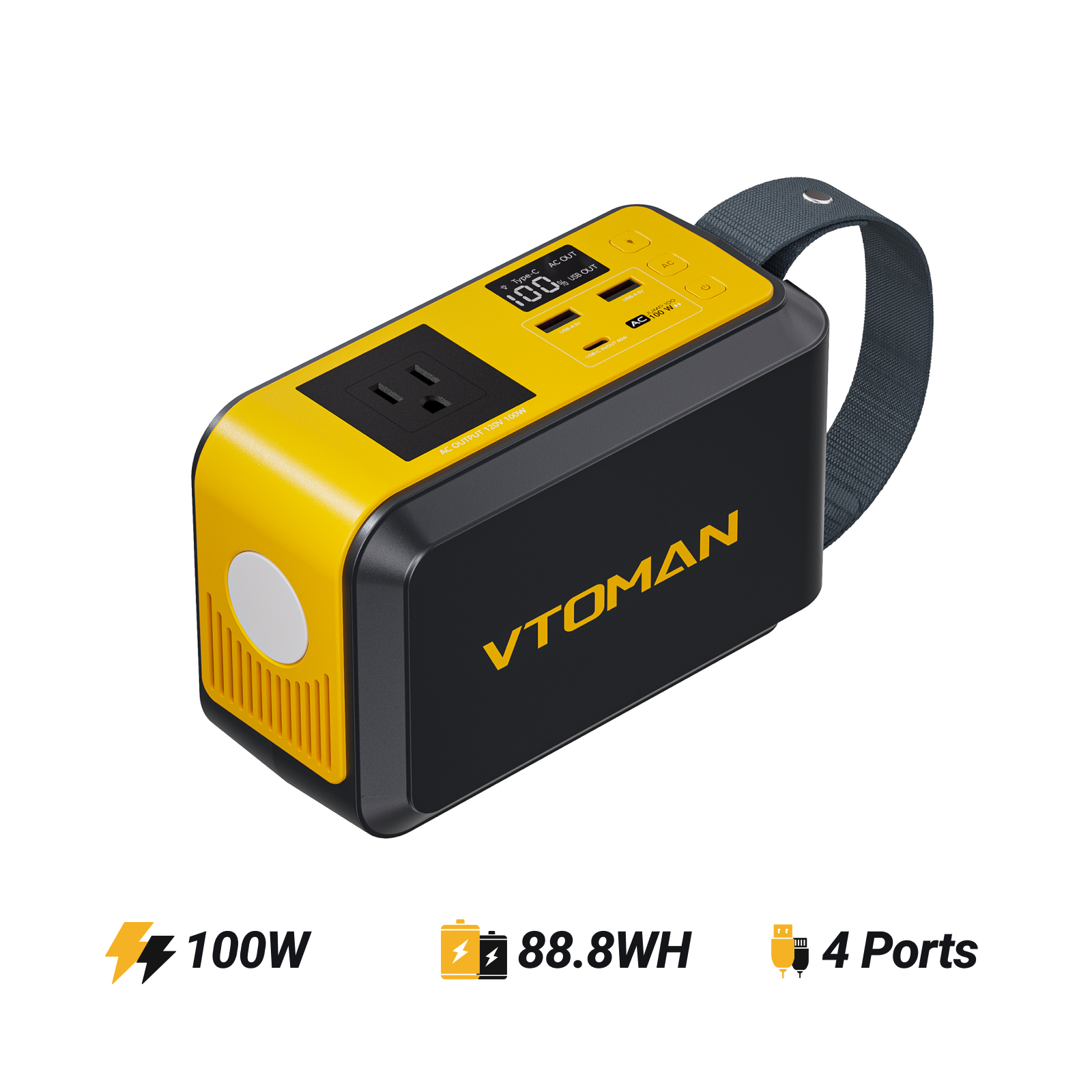 VTOMAN Jump 100 Portable Power Station