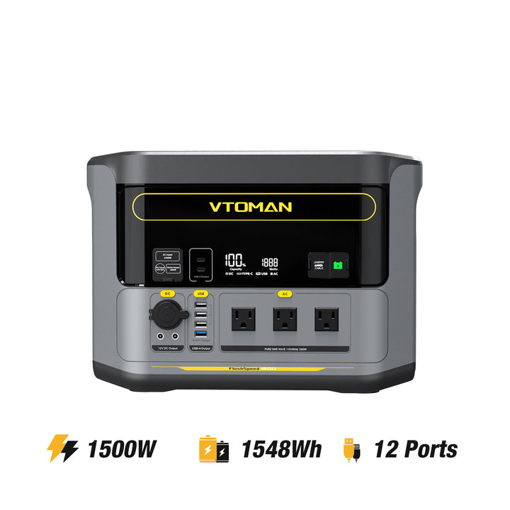 VTOMAN FlashSpeed1500 POWER STATION