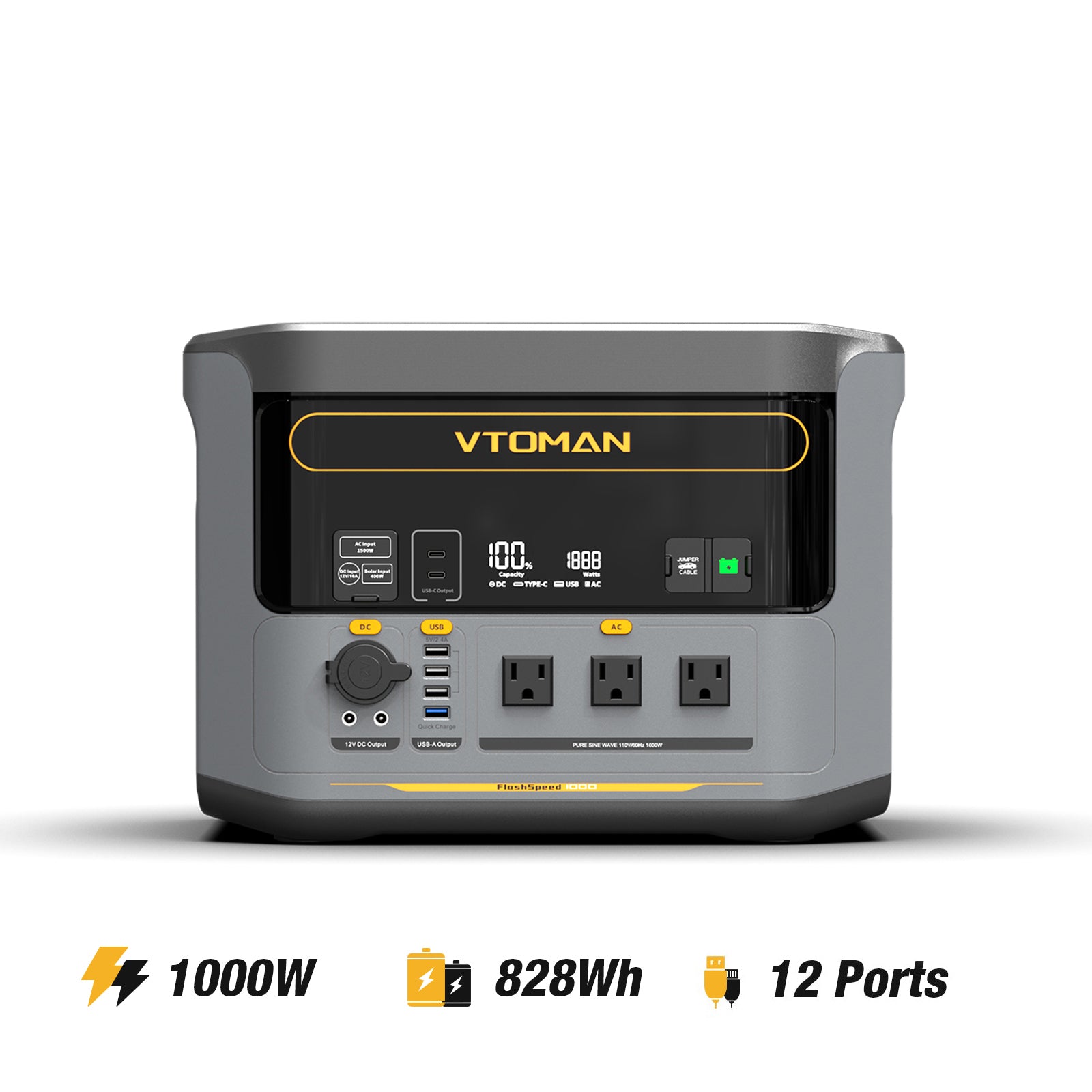 VTOMAN FlashSpeed 1000 Power Station