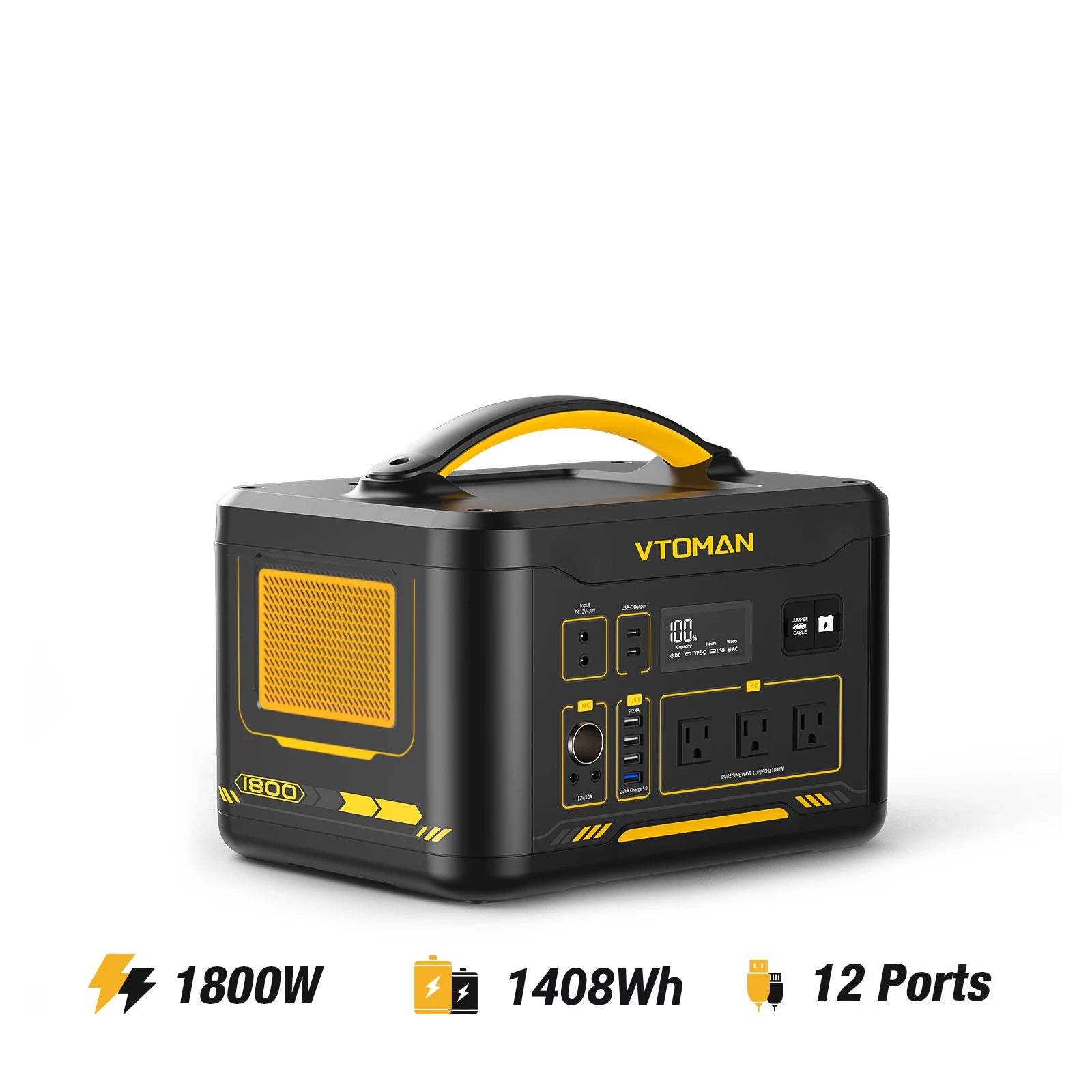 VTOMAN Jump 1800  Portable Power Station