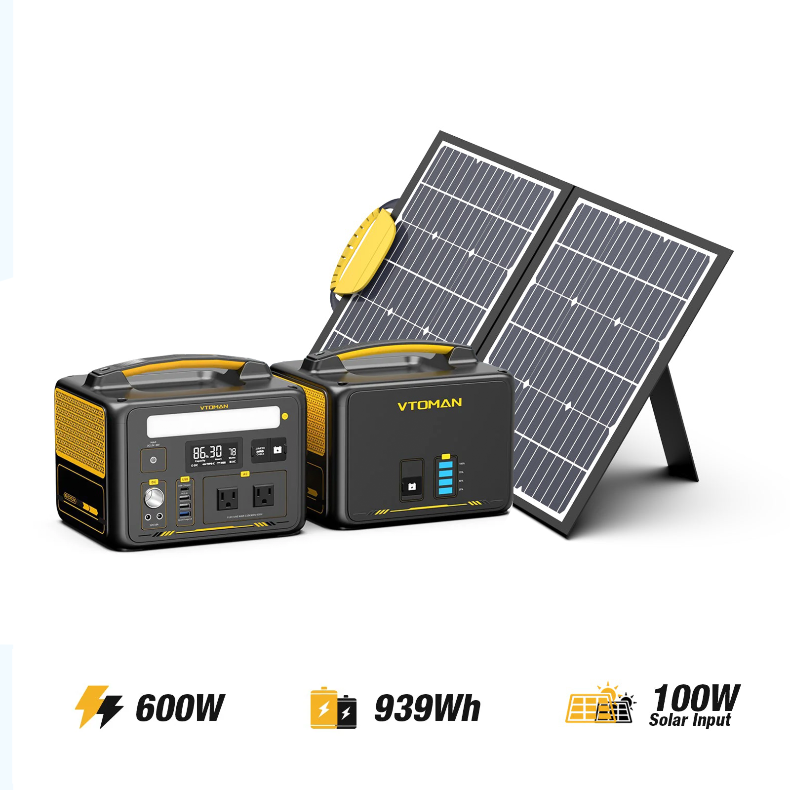 VTOMAN Jump 600 Portable Power Station