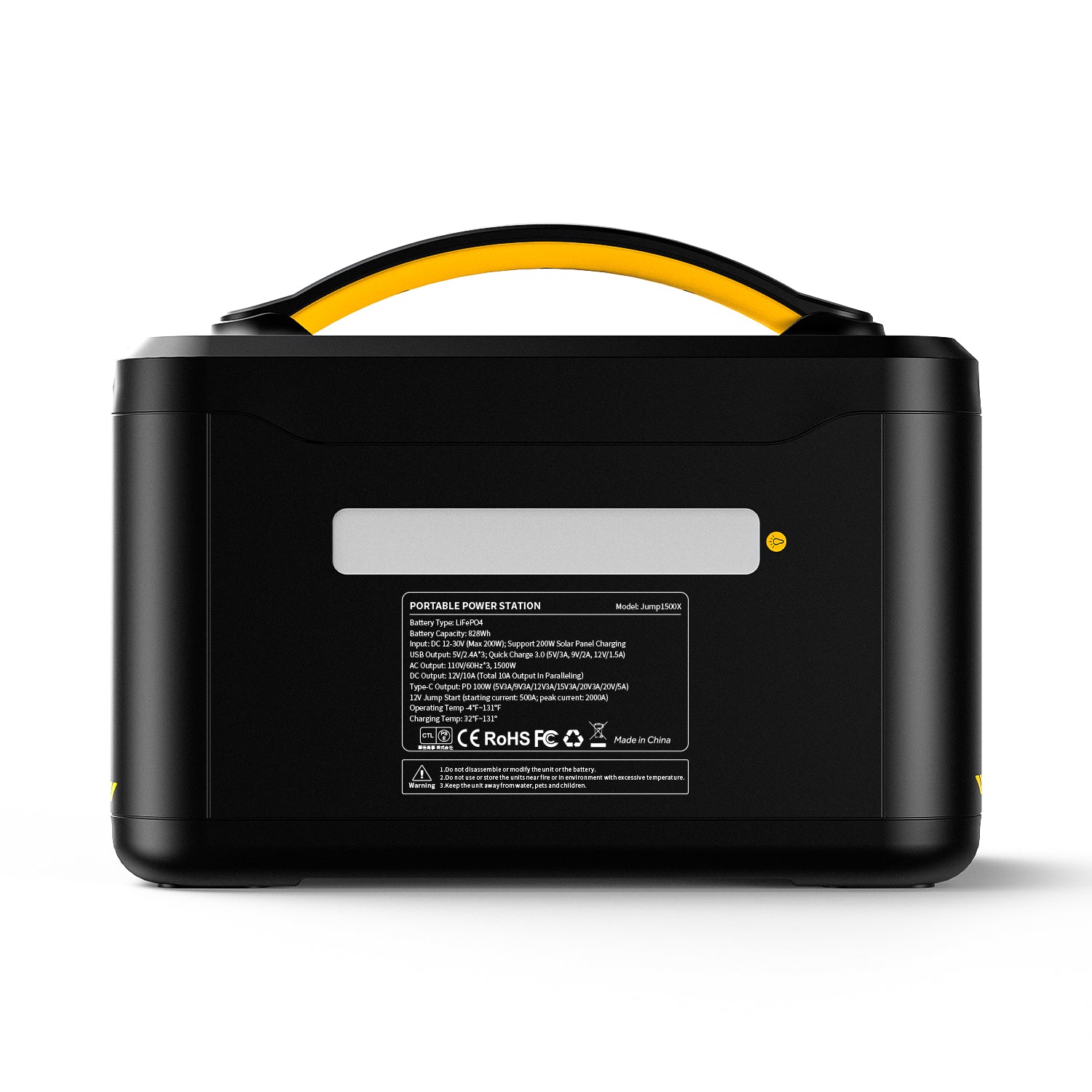 VTOMAN Jump 1500X Portable Power Station 1500W (3000W Peak)