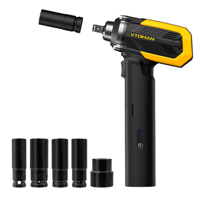 VTOMAN V700 Impact Wrench with 2500A Car Jump Starter (CANADA ONLY)